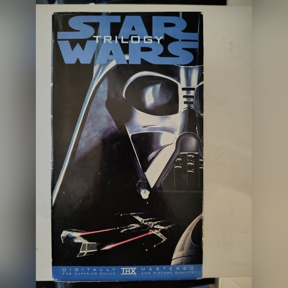 Star Wars VHS Trilogy THX Digitally Mastered for Superior Sound/Picture Quality